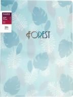 Папка пластиковая A4 с зажимом Forest 3D бирюзовый Axent