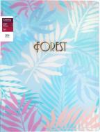 Папка пластиковая A4 с зажимом Forest 3D голубой Axent
