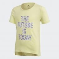 Футболка Adidas JG TR XFG TEE FM5860 желтый