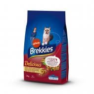 Корм Brekkies Delice Meat для дорослих котів з куркою 3 кг