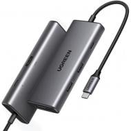 Док-станция UGREEN USB 3.1 Type-C to HDMI 4K30Hz/USB 3.0x2/Type-C/SD/TF/ PD 100W CM498 7 in 1