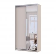 Шкаф-купе Сити Лайт Doros ДСПзеркало 1,2 м 1200x450x2250 мм кашемир двери / ДСП/зеркало