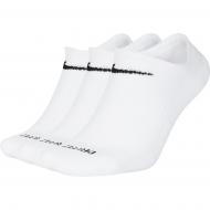 Шкарпетки Nike Everyday Plus Cushioned SX7840-100 р.L білий 3 шт.