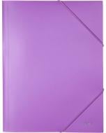 Папка на резинке А4 Pastelini сиреневая 1504-36-a Axent