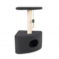 Когтеточка Природа угловая с будкой серая d:11 PR740314