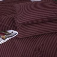 Наволочка Ranforce Elite 17-0617 Stripe Brown 45x45 см коричневый MirSon