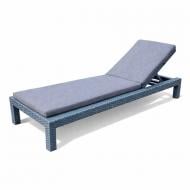 Шезлонг Matori ротанговый "Нортон" 60x200 см серый Шезлонг Matori ротанговый "Нортон" 60x200 см серый
