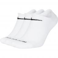 Носки Nike Everyday Plus Cushioned SX7840-100 р.M белый 3 шт.