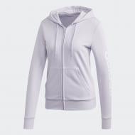Джемпер Adidas W E LIN FZ HD FM6482 р. XS фиолетовый