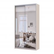 Шкаф-купе Сити Лайт Doros ДСПзеркало 1,2 м 1200x450x2250 мм кашемир двери / зеркало