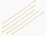 Стяжка кабельна з кільцем LXL 7,6x380 мм 50 шт. білий