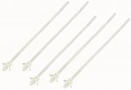 Стяжка кабельна LXL з монтажною головкою 4,8x160 мм 100 шт. білий