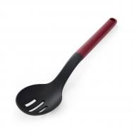 Ложка с отверстиями KitchenAid Classic, 34 см, красный (KHA004OHEREG)