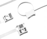 Стяжки с монтажной платформой LXL 7,5x180 мм 100 шт. белый