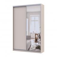 Шкаф-купе Сити Лайт Doros зеркалоДСП 1,5 м 1500x450x2250 мм кашемир двери / ДСП/зеркало