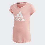 Футболка Adidas YG MH BOS TEE FM6512 розовый