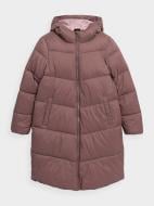 Пальто для дівчаток 4F DOWN JACKET F268 4FJAW23TDJAF268-82S рожева