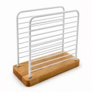 Подставка для салфеток Arino Bamboo 14х6х12,5 см белая 73832
