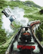 Картина по номерам Harry Potter: Полет в Хогвартс ©Warner Bros. 40х50 см Ideyka