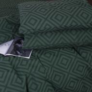 Наволочка Ranforce Elite 17-0622 Geometry Emerald 50x70 см зеленый MirSon