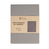 Простирадло на резинці Моно 180x200 см мокко