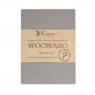 Простынь Моно 240x220 см мокко