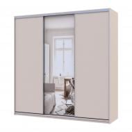 Шкаф-купе Сити Лайт Doros ДСПзеркало 2,25 м 2250x600x2250 мм кашемир двери / ДСП/зеркало/ДСП