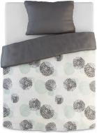 Комплект постільної білизни ФЛОРЕЛА 1,5 сірий Dormeo (без простирадла)