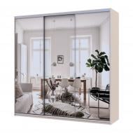 Шкаф-купе Сити Лайт Doros ДСПзеркало 2,25 м 2250x600x2250 мм кашемир двери / зеркало