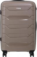 Чемодан Compass №XY007 M 59 л капучино 60x41x24 см Чемодан Compass №XY007 M 59 л капучино 60x41x24 см