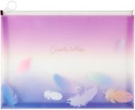 Папка с zip-замком А4+ Colourful Feather 03 1452-93-a Axent