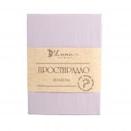 Простынь Моно поплин 160x220 см пудровый