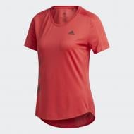 Футболка Adidas RUN IT TEE 3S W FR8387 р.M червоний
