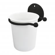 Стакан для зубних щіток Trento Black and White B1756