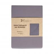 Простынь на резинке Моно 160x200 см тауп