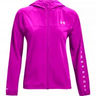 Вітрівка жіноча весняна Under Armour Woven Hooded Jacket 1351794-660 р.M бузкова