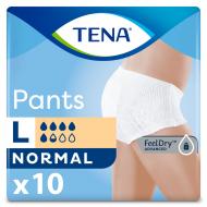 Подгузники-трусы Tena Pants Normal L 100-135 см 10 шт.