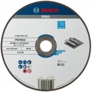Круг отрезной Bosch PRO Metal 180х3,0x22,23 мм 1 шт. 2608600321 Круг отрезной Bosch PRO Metal 180х3,0x22,23 мм 1 шт. 2608600321