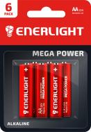 Батарейка лужна Enerlight MEGA POWER 6 шт. (90060106)