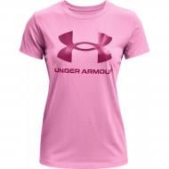 Футболка Under Armour Live Sportstyle Graphic SSC 1356305-680 р.L розовый
