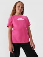 Футболка 4F TSHIRT F0825 4FJAW23TTSHF0825-55S р.134 розовый Футболка 4F TSHIRT F0825 4FJAW23TTSHF0825-55S р.134 розовый