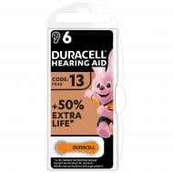 Батарейка Duracell для слухових апаратів PR48 6 шт.