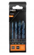 Набір свердел універсальних NEO tools 4 шт. 08-946