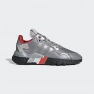 Кроссовки мужские демисезонные Adidas NITE JOGGER FV3787 р.46 серебряные