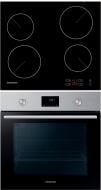 Комплект вбудовуваної техніки Samsung духова шафа NV68A1110RS/WT + варильна поверхня NZ64T3506AK/WT