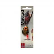 Блесна-вертушка Gladiator 5 г капля золото с глазом №3