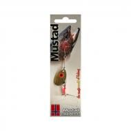 Блесна-вертушка Mustad 3 г капля золото с глазом №1