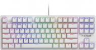 Клавиатура Hator Rockfall EVO TKL Kailh Optical ENG/UKR/RUS (HTK-631) white