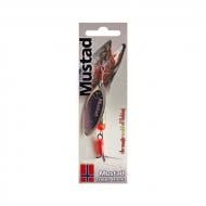 Блесна-вертушка Mustad 11 г Moth silver violet №3