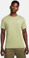 Футболка Nike CLUB TEE AR4997-334 р.XL оливковый